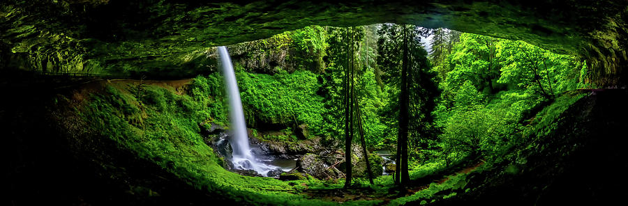 North Falls Panoramic Photograph by Michele James