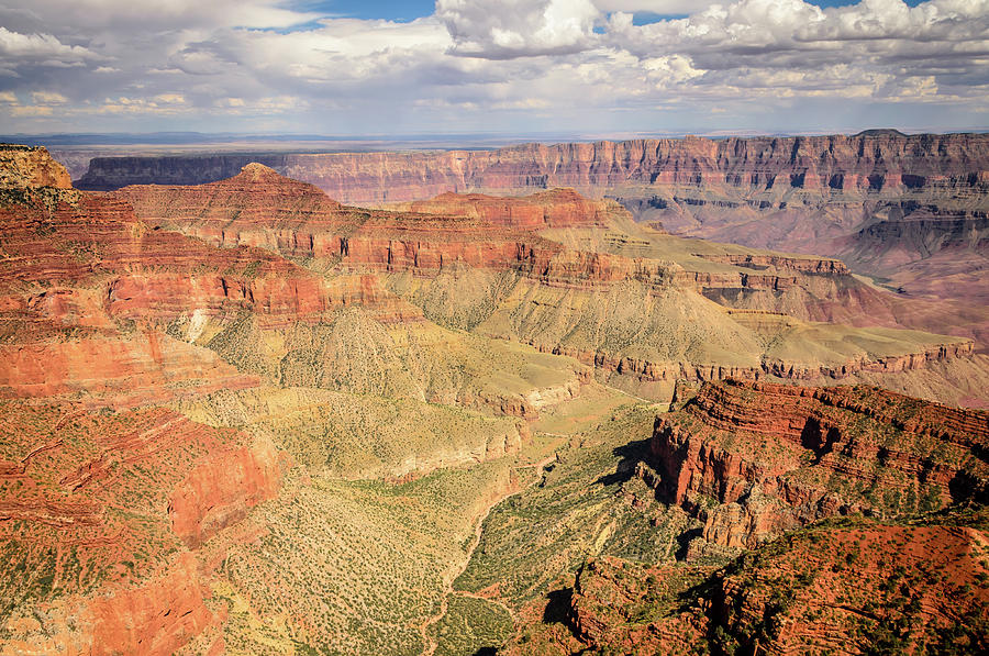 North Grand Canyon - Angels Window Overlook Photograph by Debra Martz
