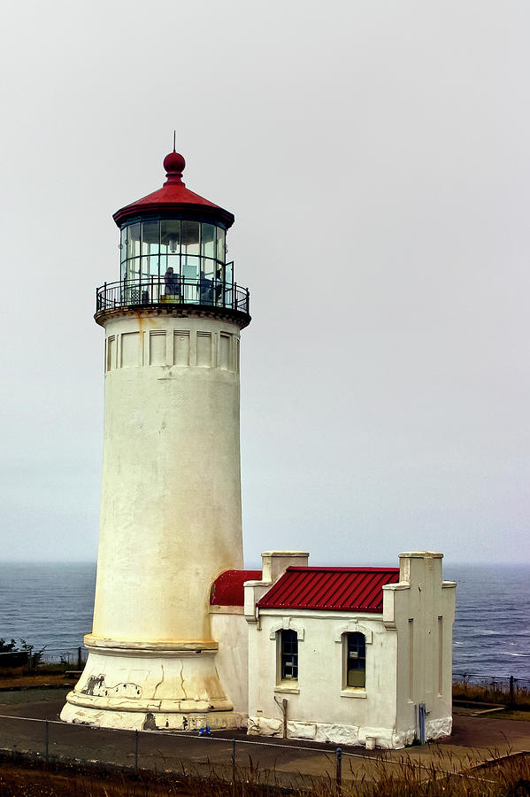North Head Lighthouse Photograph by Albert Seger