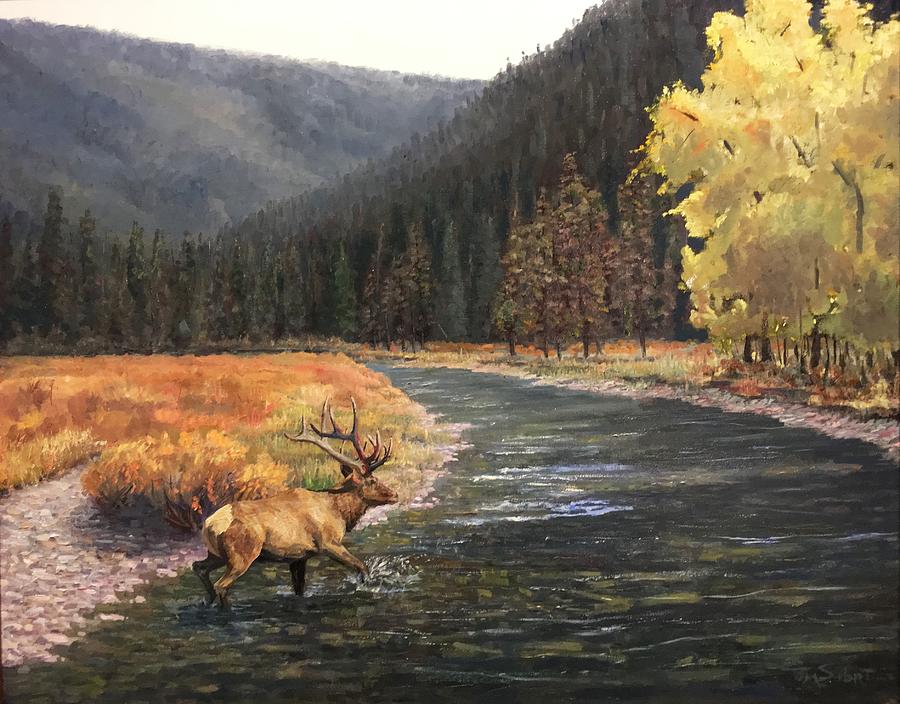 North Idaho Painting by Tom Siebert - Fine Art America