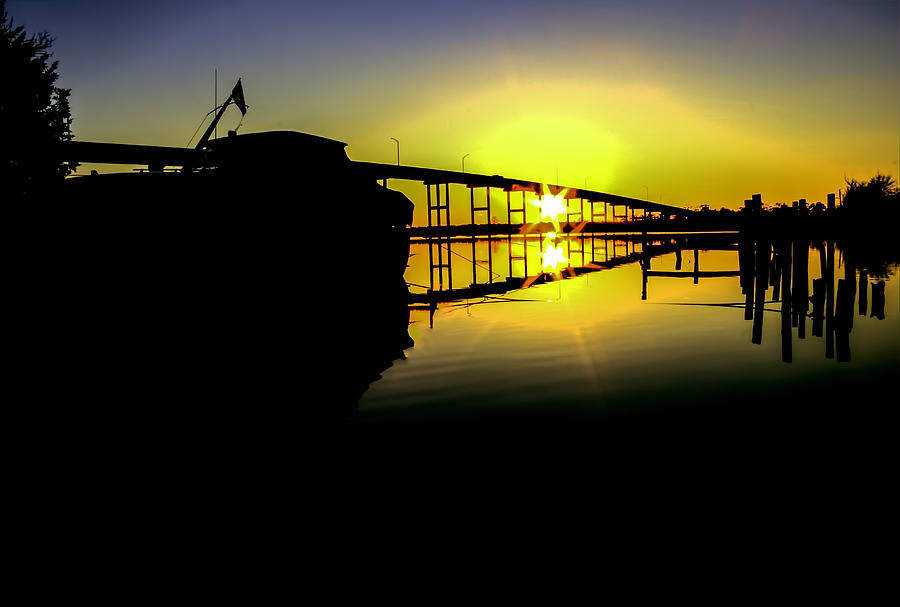 Sunset Photograph - Last Call by Pete Federico
