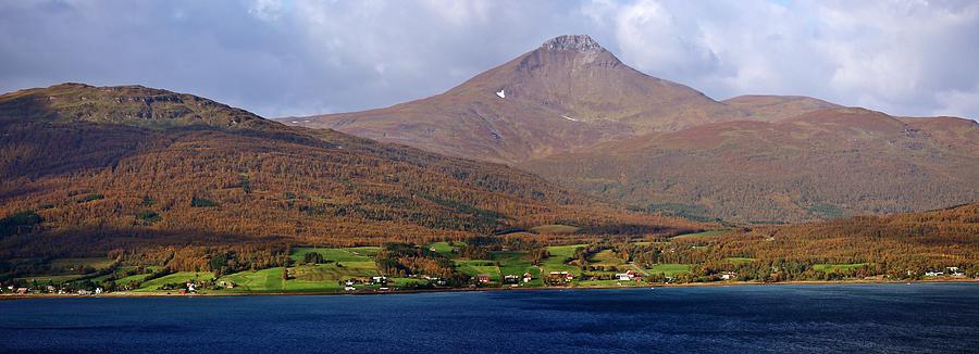 North Norwegian Autumn Fjordland Countryside Photograph By David Broome