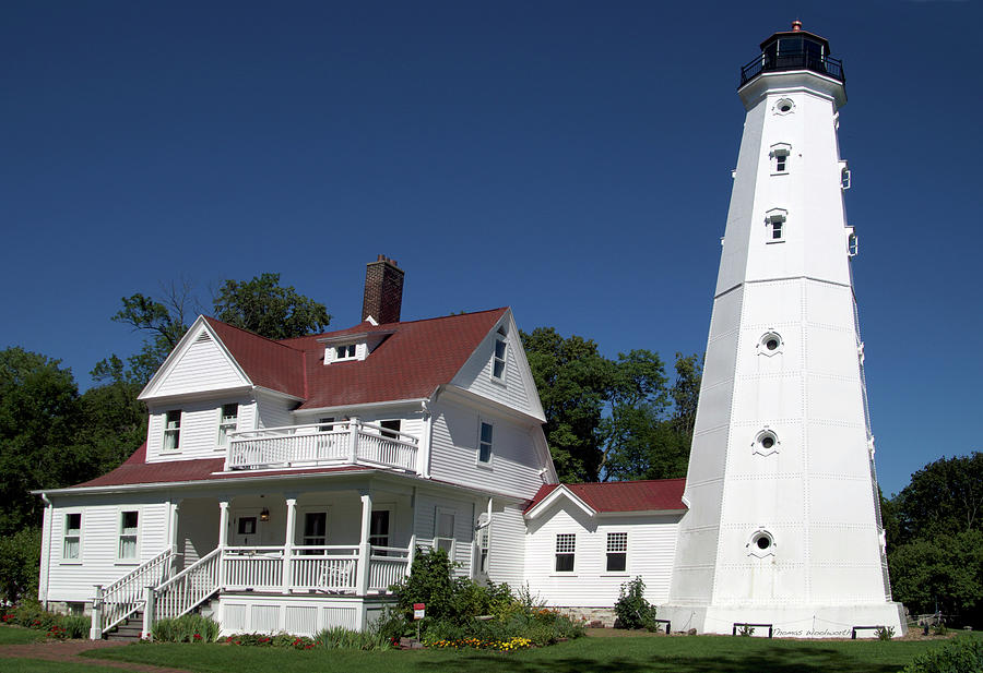 North Point Light Station Wisconsin 01 Photograph by Thomas Woolworth