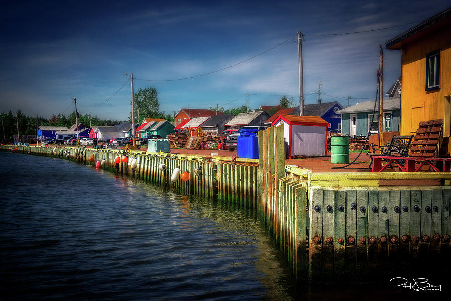 North Rustico Harbour Photograph by Patrick Boening
