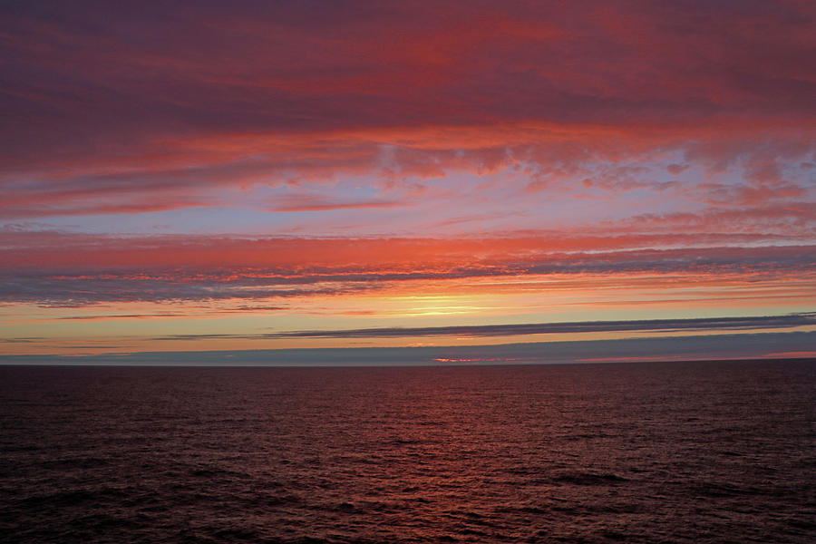 North Sea Dawn Photograph by Tony Murtagh