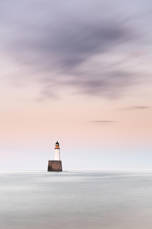 North Sea Lighthouse Photograph by Grant Glendinning