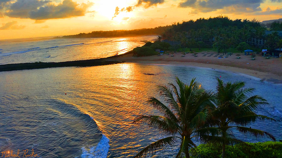 North Shore of Oahu  Photograph by Michael Rucker