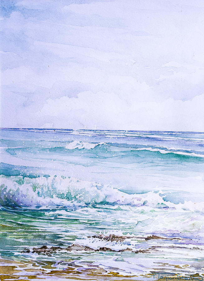 North Shore Painting by Penny Taylor-Beardow