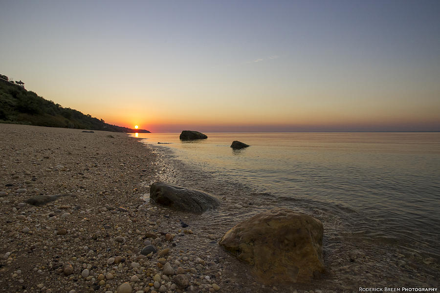 Sunset Photograph - North Shore Sunset by Roderick Breem Sunset Photograph - North Shore Sunset by Roderick Breem