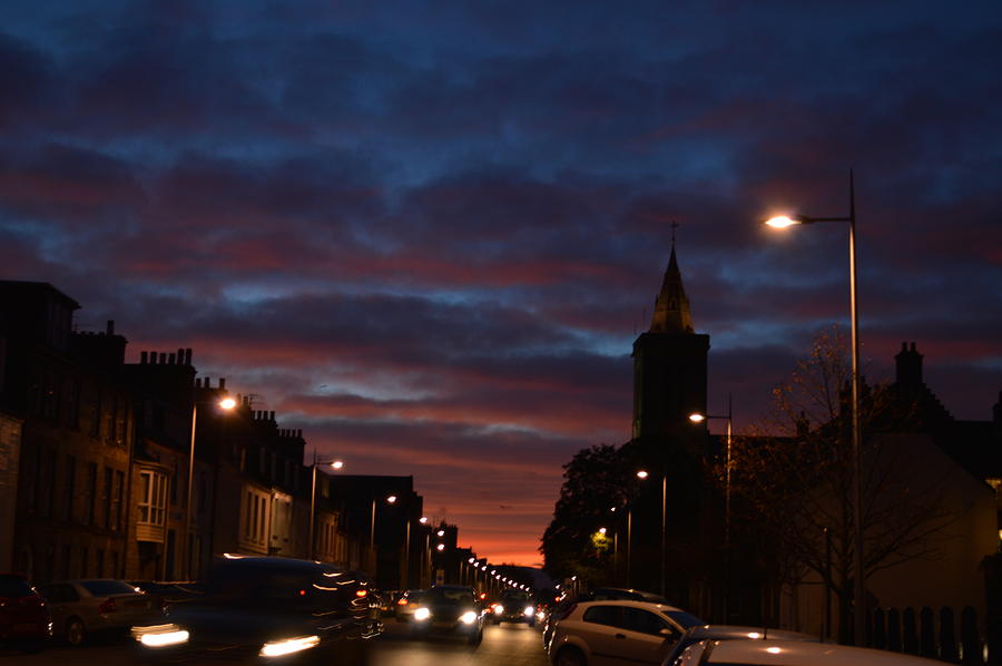 North Street Sunset Photograph by Adrian Wale