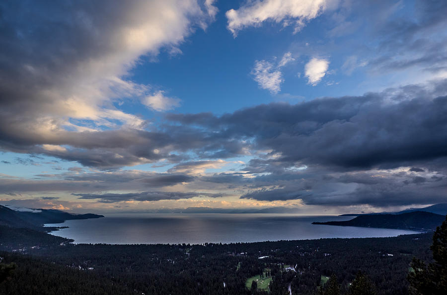 North Tahoe Storm Photograph by Martin  Gollery