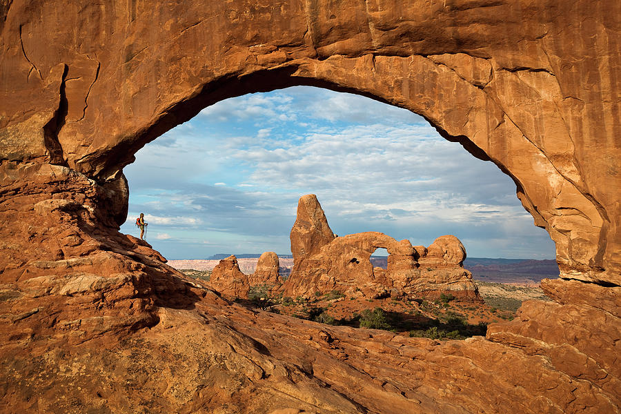 North Window Arch 2 Photograph by Whit Richardson