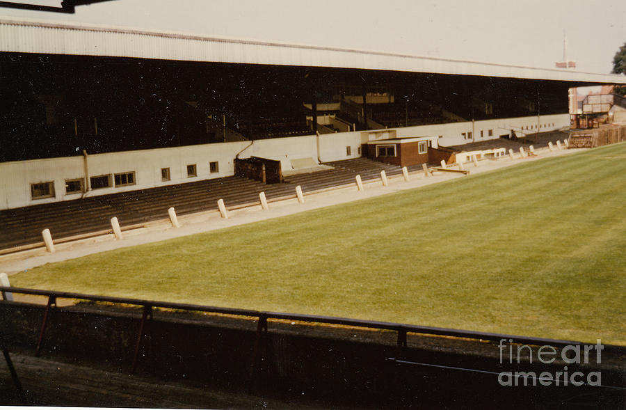 Northampton Town - County Ground - Main Stand 1 - 1970s Photograph by Legendary Football Grounds
