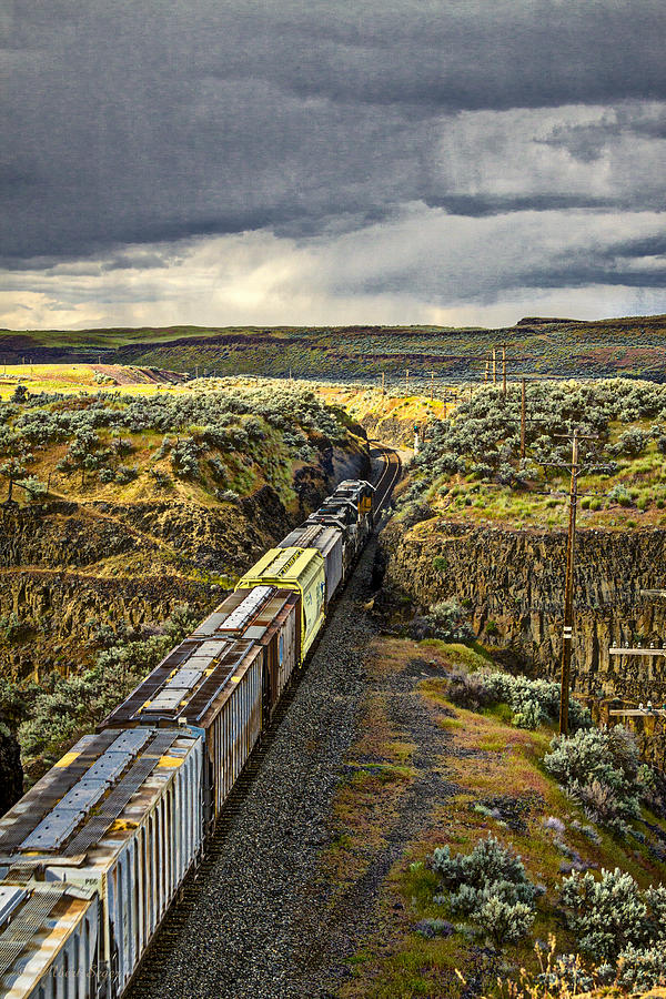Northbound through the Palouse 2  -  110516-113-2 Photograph by Albert Seger