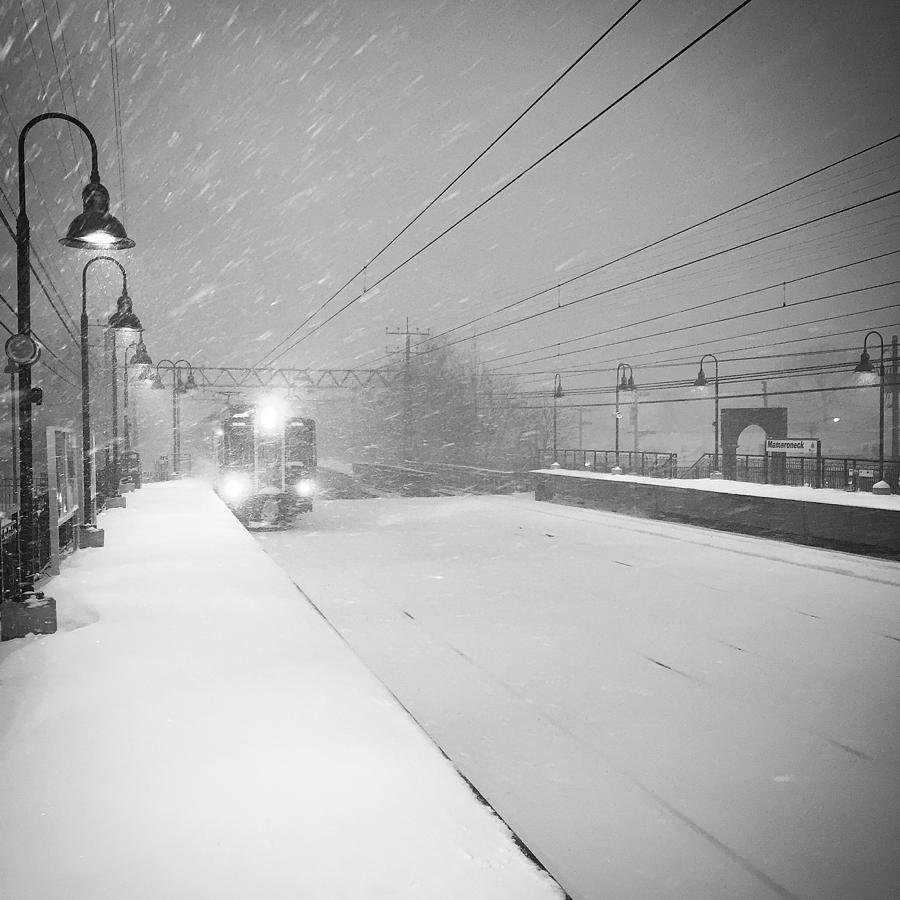 Northeast Nor'easter Train Photograph by Kerry Lawton Pixels