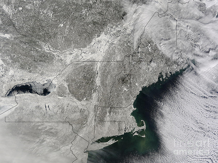 Northeast Winter 2015 Photograph by Science Source