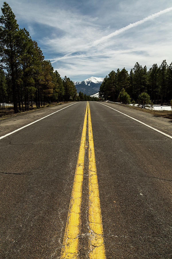 Northern Arizona Highway Photograph by John Daly