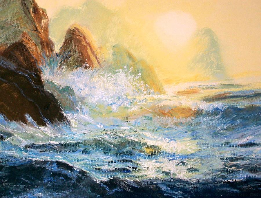 Northern California Coastline I Painting by Jack Spath - Fine Art America