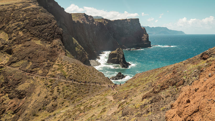 Northern coast of Madeira island Photograph by Claudio Maioli
