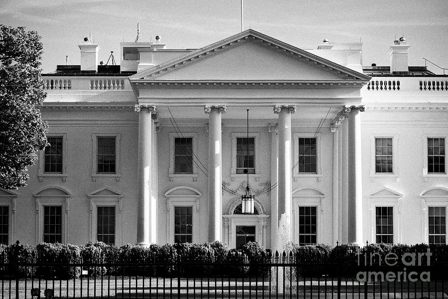 northern facade of the white house Washington DC USA Photograph by Joe ...