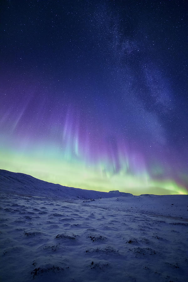 Landscape Photograph - Northern Light by Tor-Ivar Naess