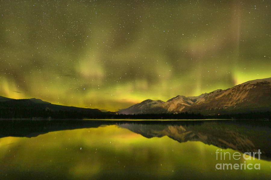 Northern Lights Abstract Photograph by Adam Jewell