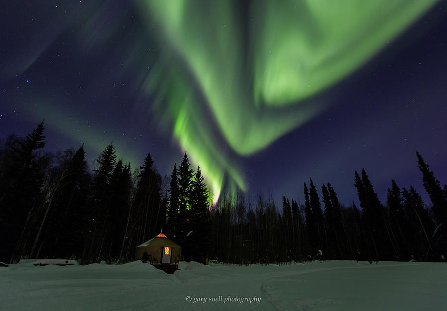 Northern Lights, Alaska Photograph by Gary Snell - Fine Art America