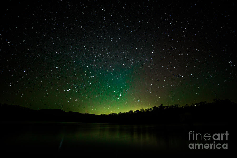 Northern Lights At Price  Photograph by Robert Loe