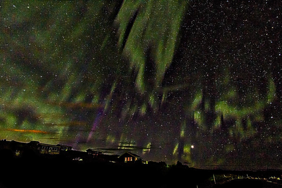 Northern Lights - Iceland Photograph by Stuart Litoff