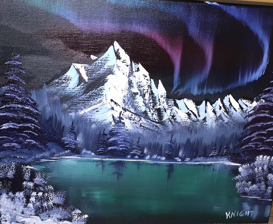 Northern lights Painting by Richard Knight - Fine Art America