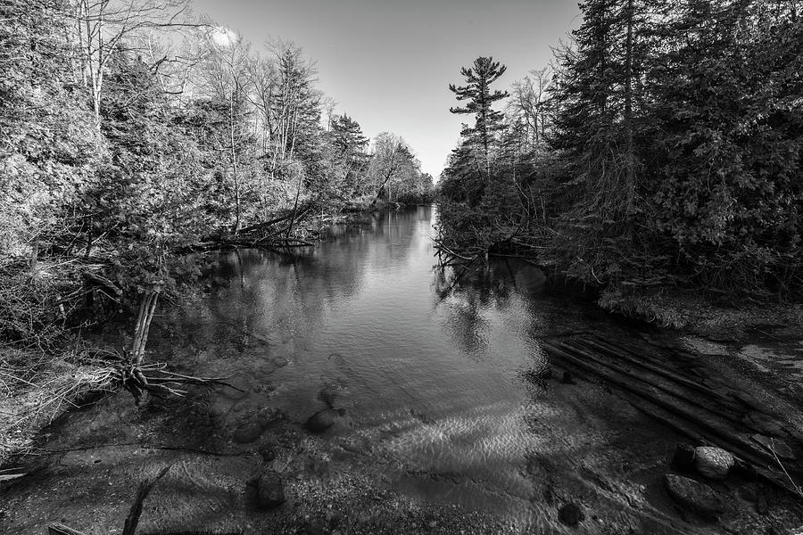 Northern Michigan River Photograph by John McGraw