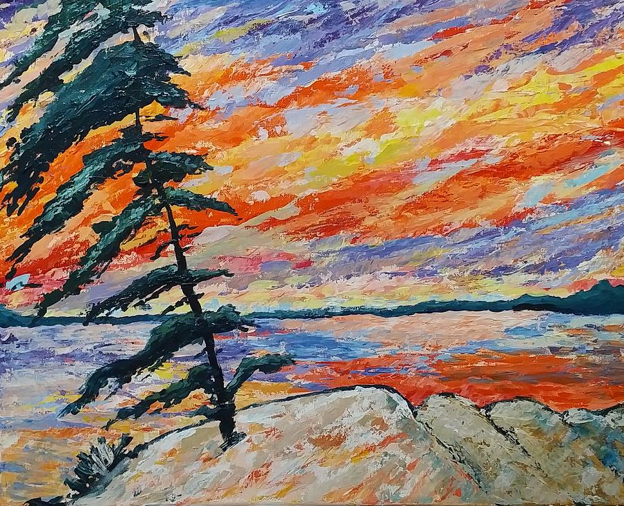 Northern Ontario Painting by Lynne McQueen