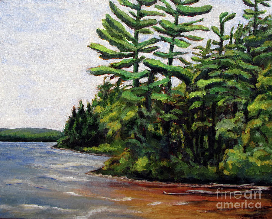 Northern Shores Painting by Christine Chin-Fook