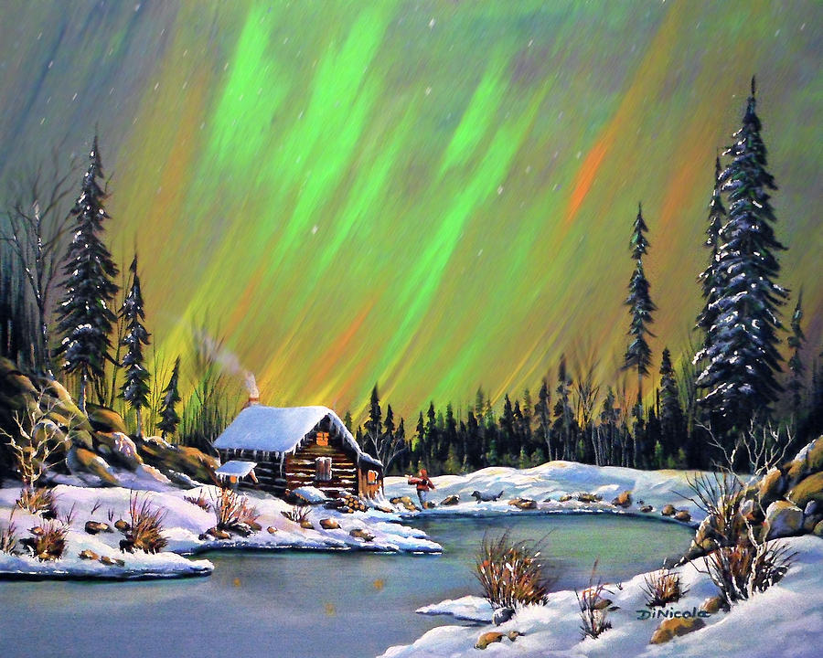 Northern Splendor Painting by Anthony DiNicola