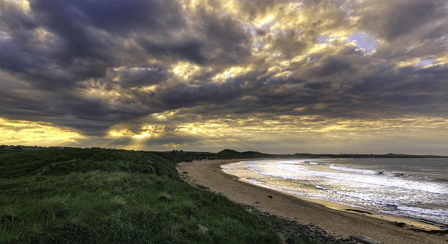Northumberland coast Photograph by Chris Smith