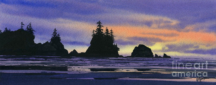 Northwest Coast Headlands Painting by James Williamson