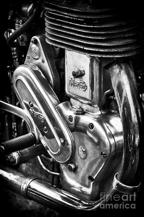 Norton Big Four Engine Photograph by Tim Gainey