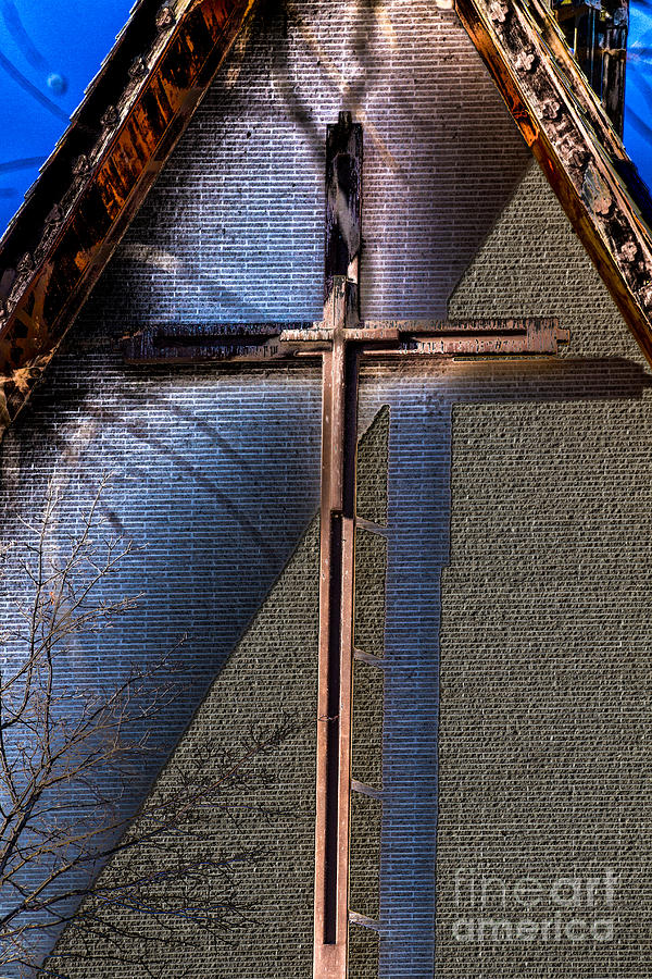 Norton Chapel Cross Photograph by William Norton
