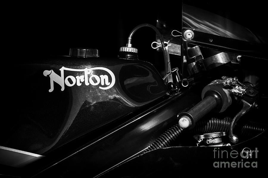 Black And White Photograph - Norton F1 by Tim Gainey
