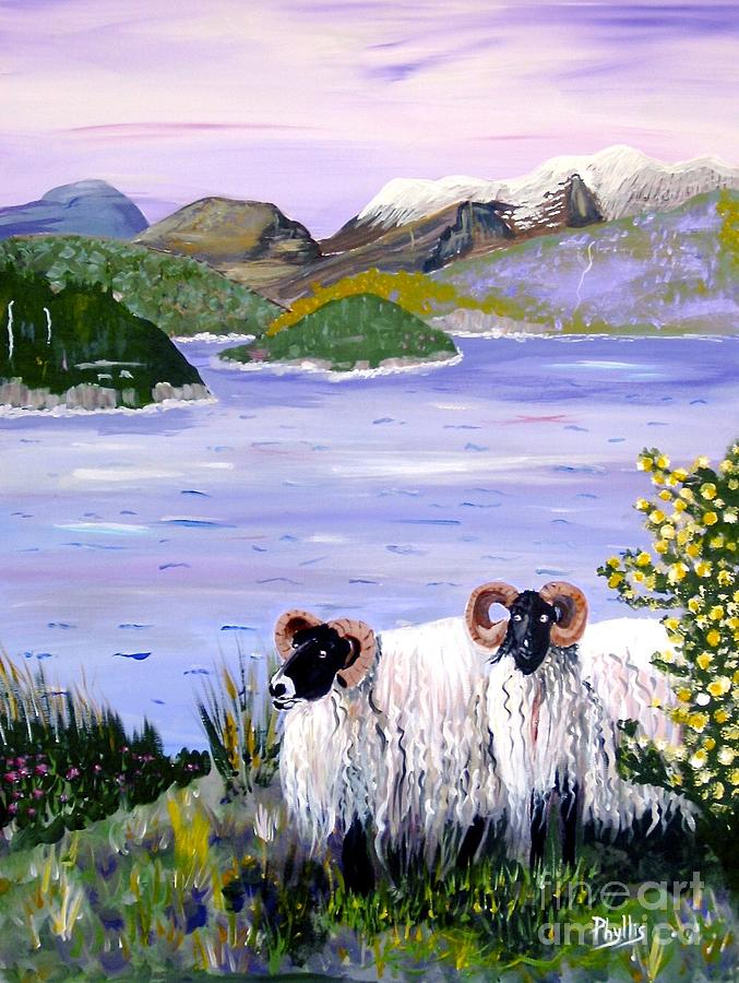 Norway A Wonderful Land Painting by Phyllis Kaltenbach