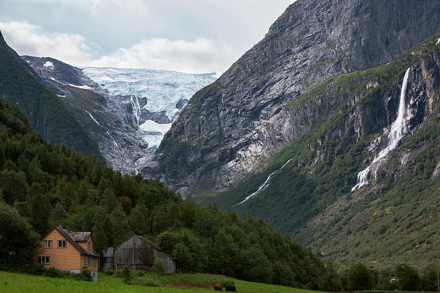 Norway Glacier Jostedalsbreen Photograph by Andy Myatt