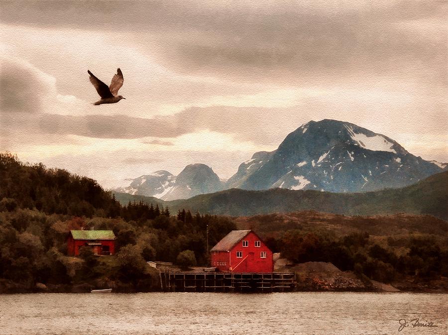 Norwegian Coast No. 5 Photograph by Joe Bonita