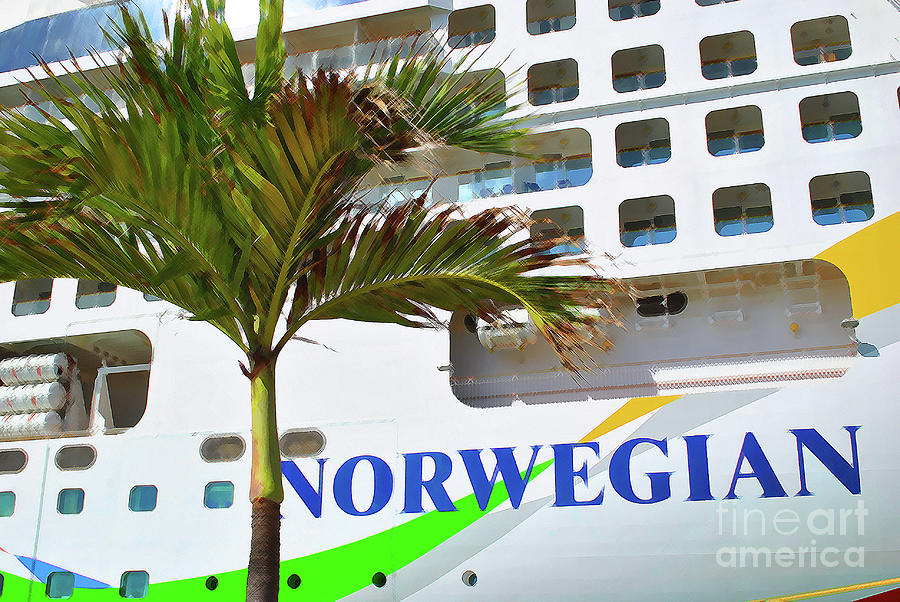 Norwegian Cruise Line Photograph by Jost Houk
