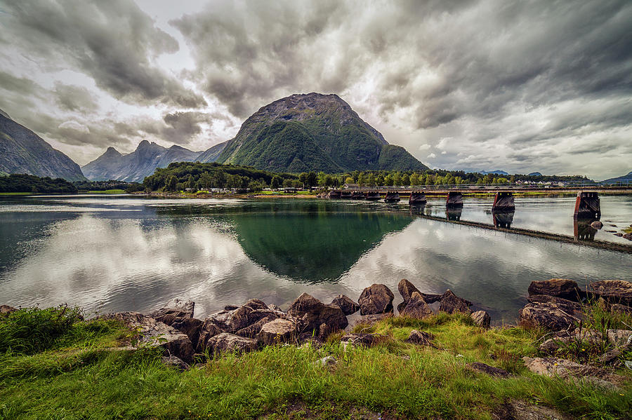 Norwegian scenery Photograph by Mike Santis