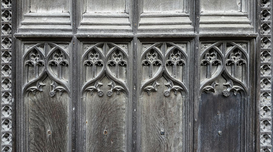 Norwich Cathedral Door Digital Art by Julian Perry