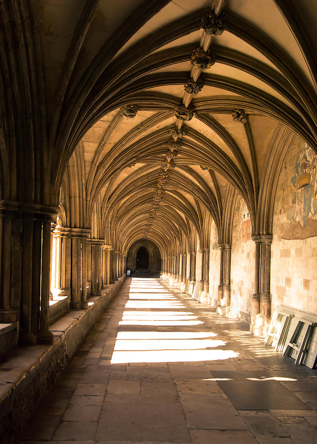 Norwich Cathedral Portico  Photograph by Tom Potter