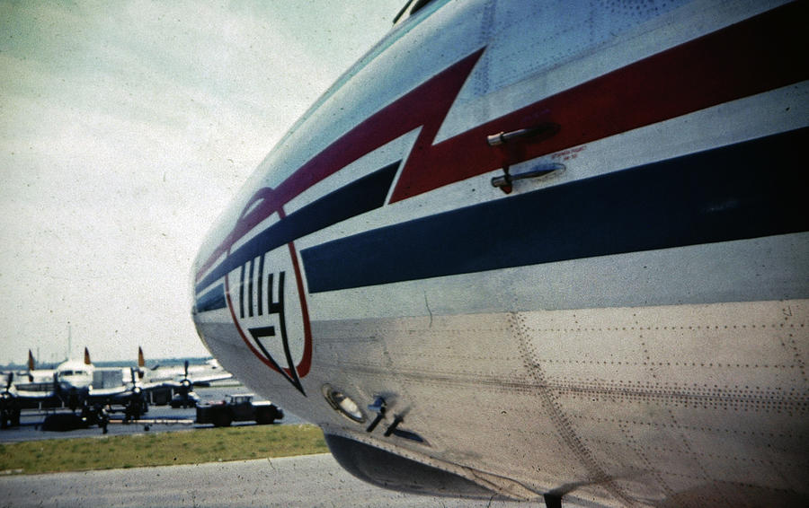 Nose Art Tu-114 Photograph by John Schneider