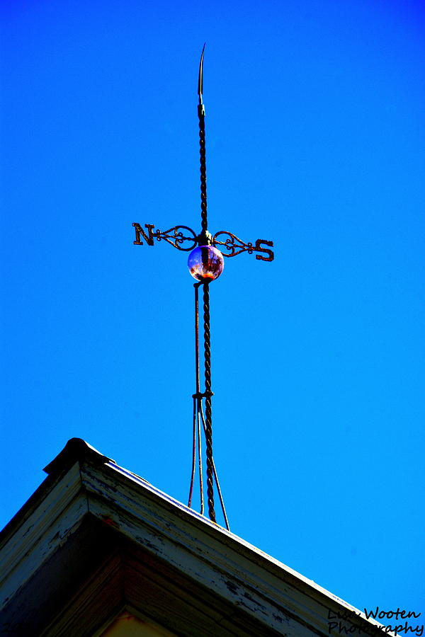 Weather Vane Photograph - North South East and West by Lisa Wooten