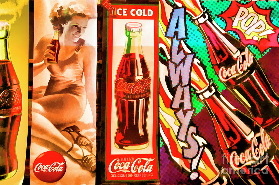 Nostalgia Coca Cola  Photograph by Chuck Kuhn