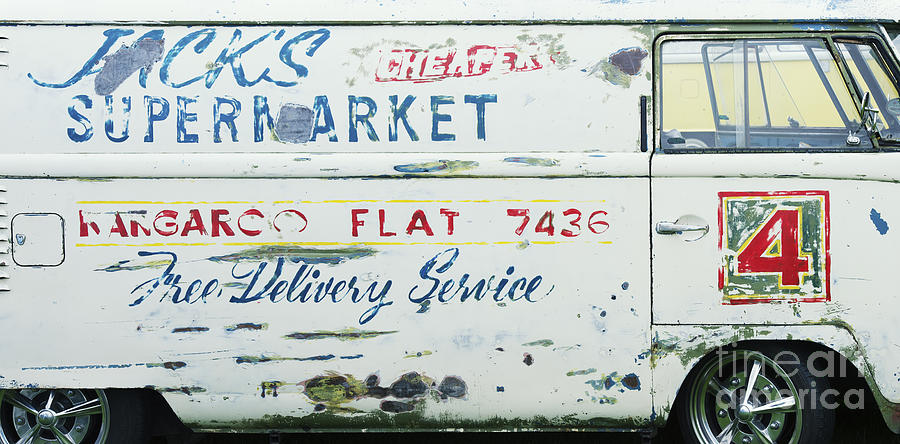 Nostalgic Panel Van Photograph by Tim Gainey